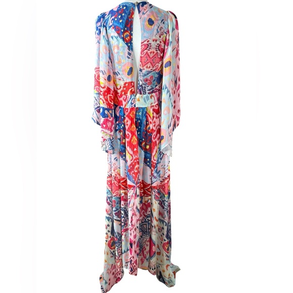 FARM RIO Boboikat Maxi Dress, Multicolored, Size S. - Picture 3 of 14